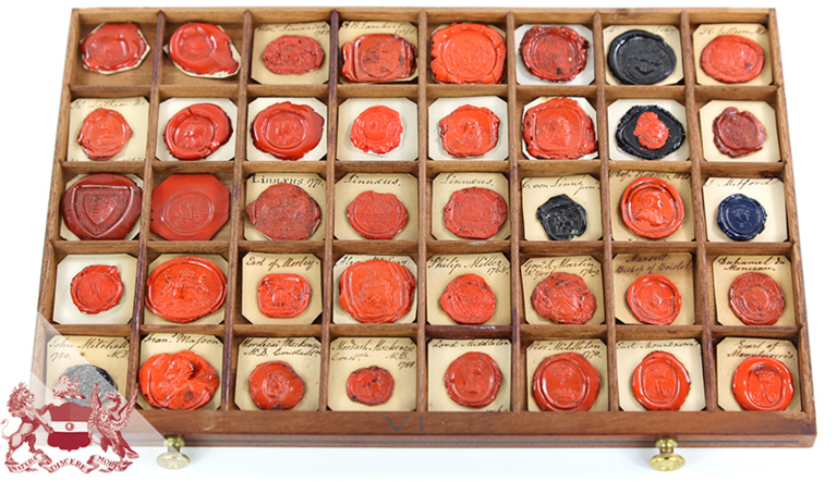 Linnean Lens | Seals on Show: Carl Linnaeus’ Correspondents in a Box